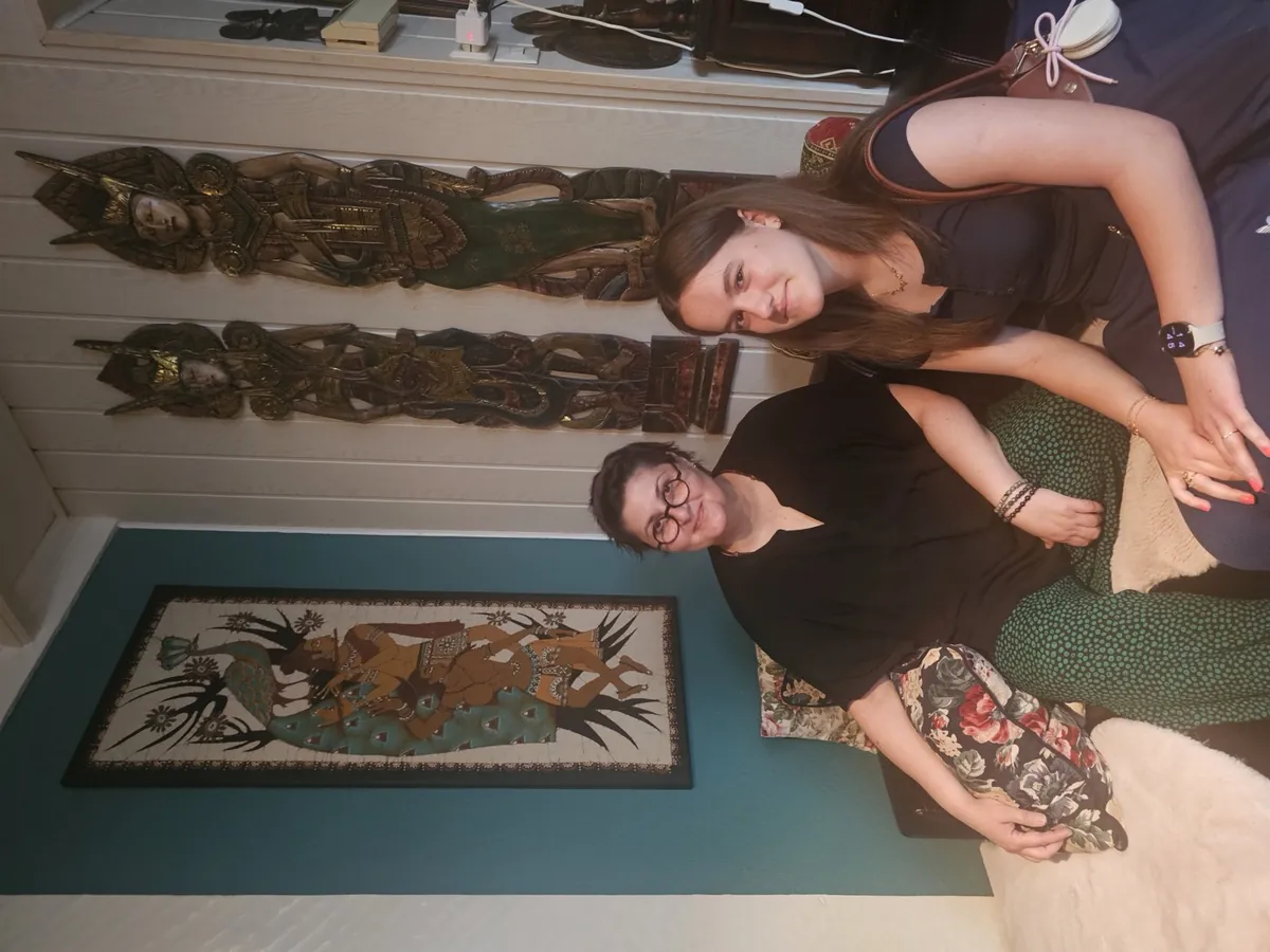 Jelena en Iskra samen